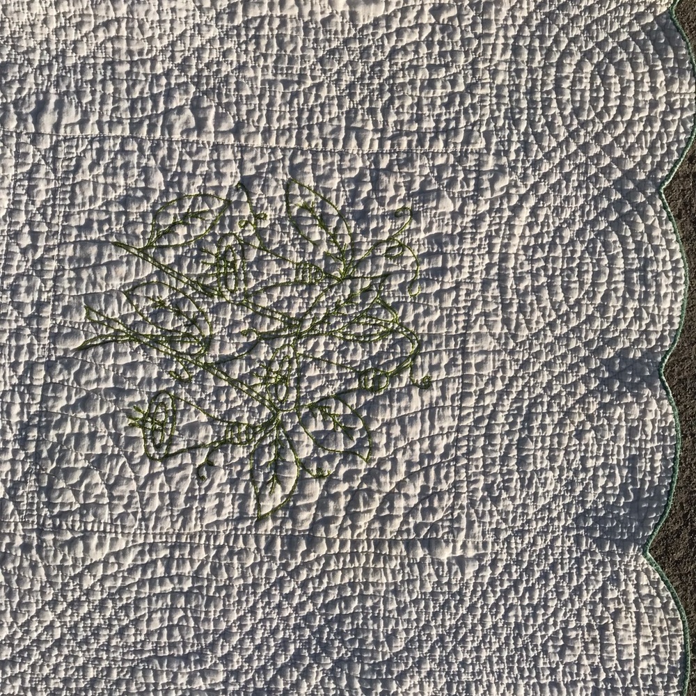 Vintage Hand sewn quilt - Picture 2 of 8